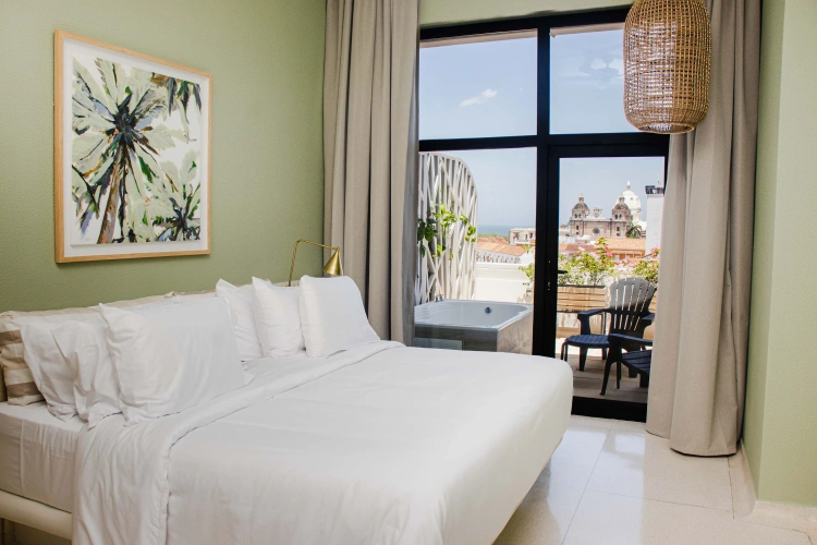 Premium Double room with balcony and with view