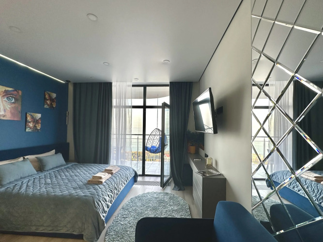 Фотография номера квартиры Апартаменты LS-Art Crystal Blue с видом на море 13 этаж