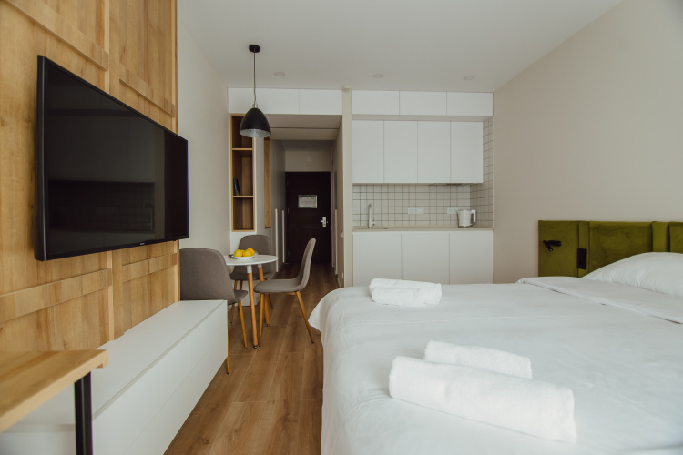 Standard Double room with balcony and with view