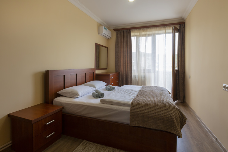 Double Apartment with balcony and with view