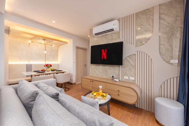 2 Bedrooms Family Apartment with balcony