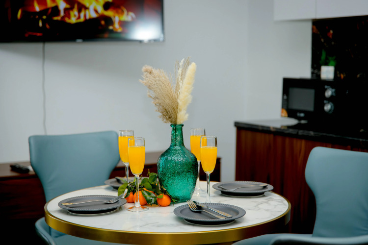 Фотография номера квартиры Квартира Уют в Сердце Города Современная Евротрешка