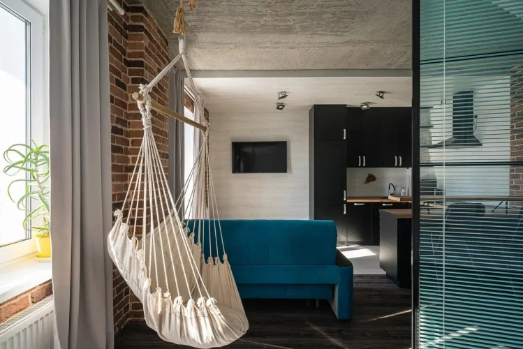 Vidovaya Stilnaya Loft Studiya Flat