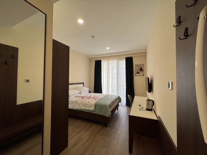 Standard Double room with balcony and with city view