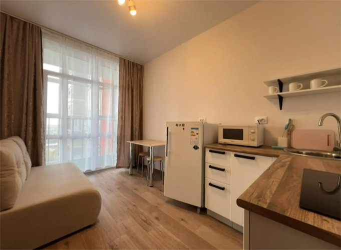 Фотография номера квартиры Апартаменты по Типу Евро 2 в Новом Доме у Аэропорта