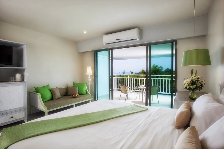 Deluxe Double room with balcony and with sea view