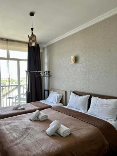 Economy Triple room with balcony and with view