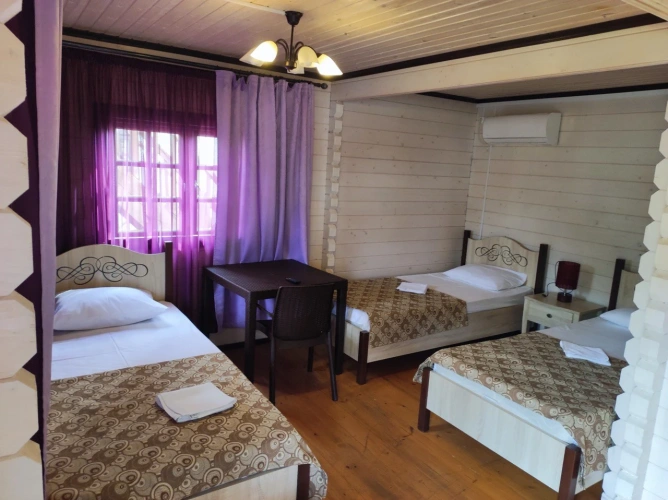 Economy Triple Attic room beachfront