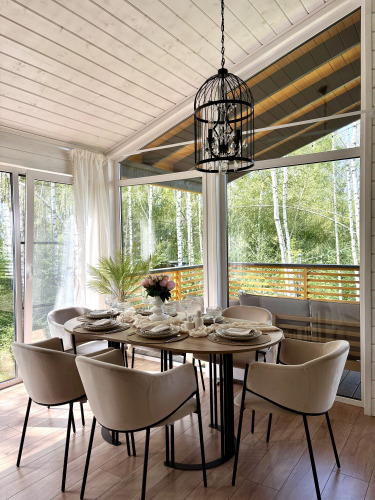 Фотография номера Коттеджа Частный Дом ЕлкиШале с 3мя спальнями, баней и чаном