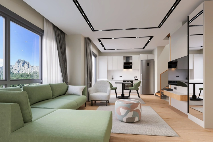 Duplex Suite with balcony and with city view