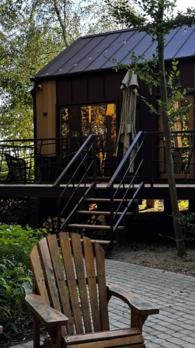 Outside
