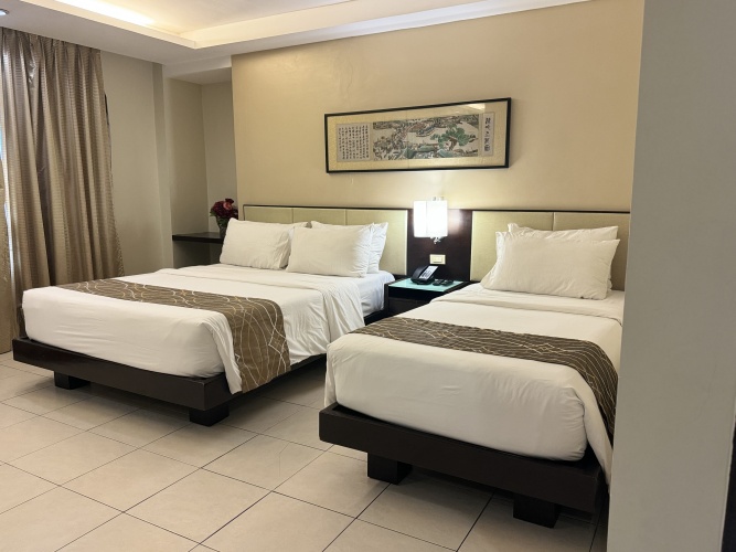 Deluxe Twin room with city view