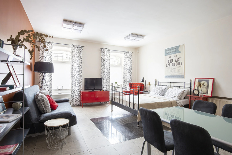 Фотография номера квартиры Апартаменты Город Рек на Фонтанке 47 New