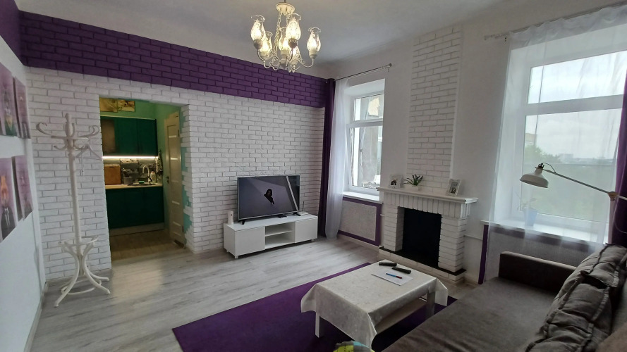 Фотография номера квартиры Апартаменты Лаванда на площади Ленина. Ленин в восторге!