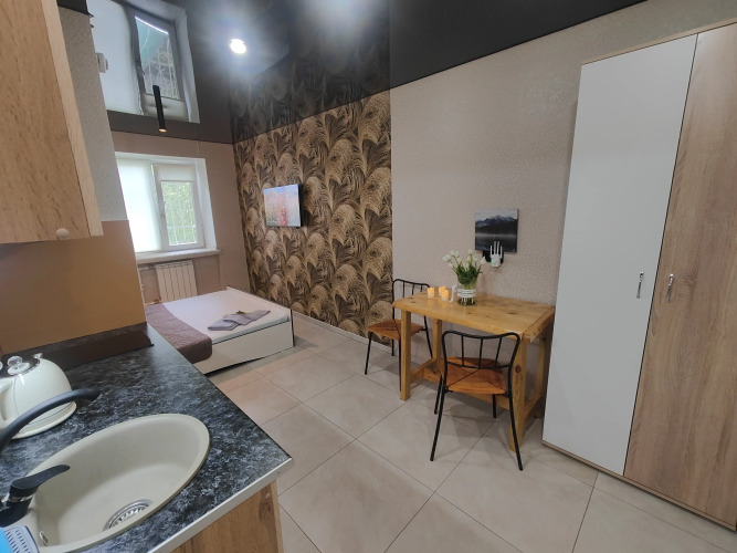 Фотография номера квартиры Апартаменты Уютная студия напротив университета и парка в центре Нефтяников