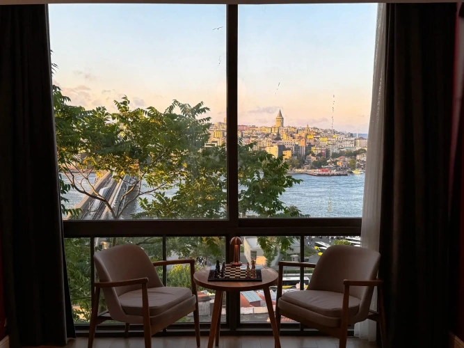 Deluxe Double room with view