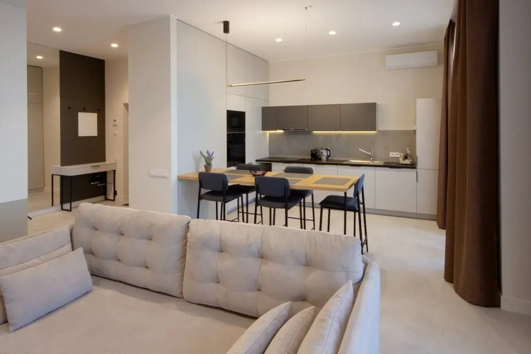 Фотография номера квартиры Апартаменты 4Кайф Residence №39 с видом на море