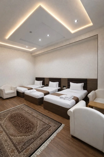 Deluxe Triple room with courtyard view
