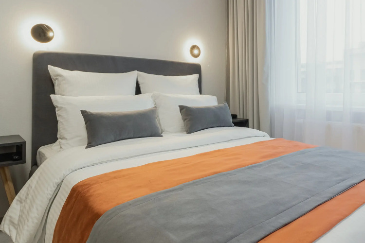 Фотография номера квартиры Апартаменты на Арцеуловской аллее 19