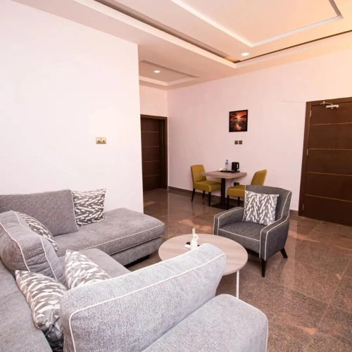 Junior Suite with balcony and with view