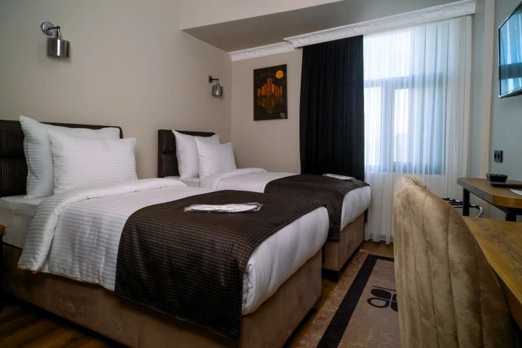 Standard Twin room with view