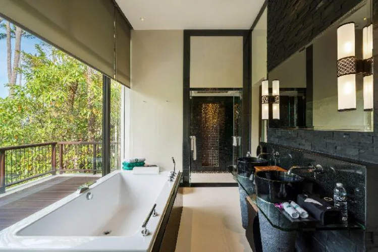 Deluxe Double Pool Villa with balcony and with garden view