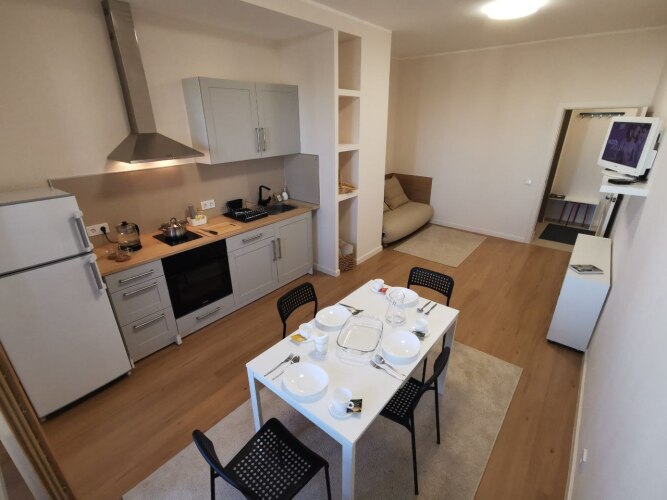 Фотография номера квартиры Апартаменты FiftyFifty в Тюмени 2