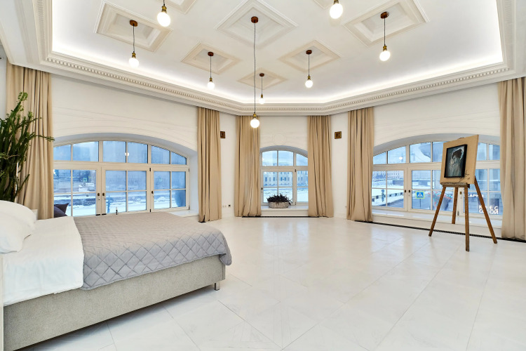 Фотография номера квартиры Апартаменты 100 м2 с панорамным видом на Фонтанку