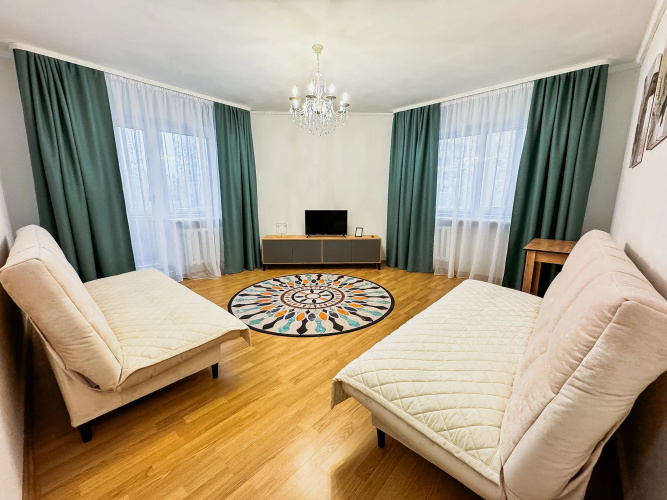 Фотография номера квартиры Квартира 2-к. Квартира 80 м² 3 Кровати