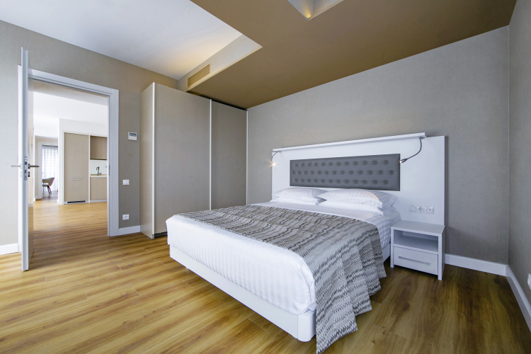 Family Suite with balcony and with sea view