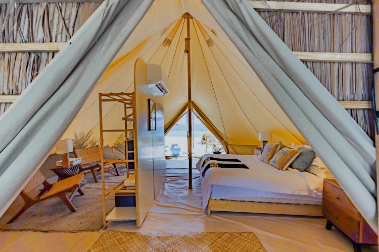 Tent with view