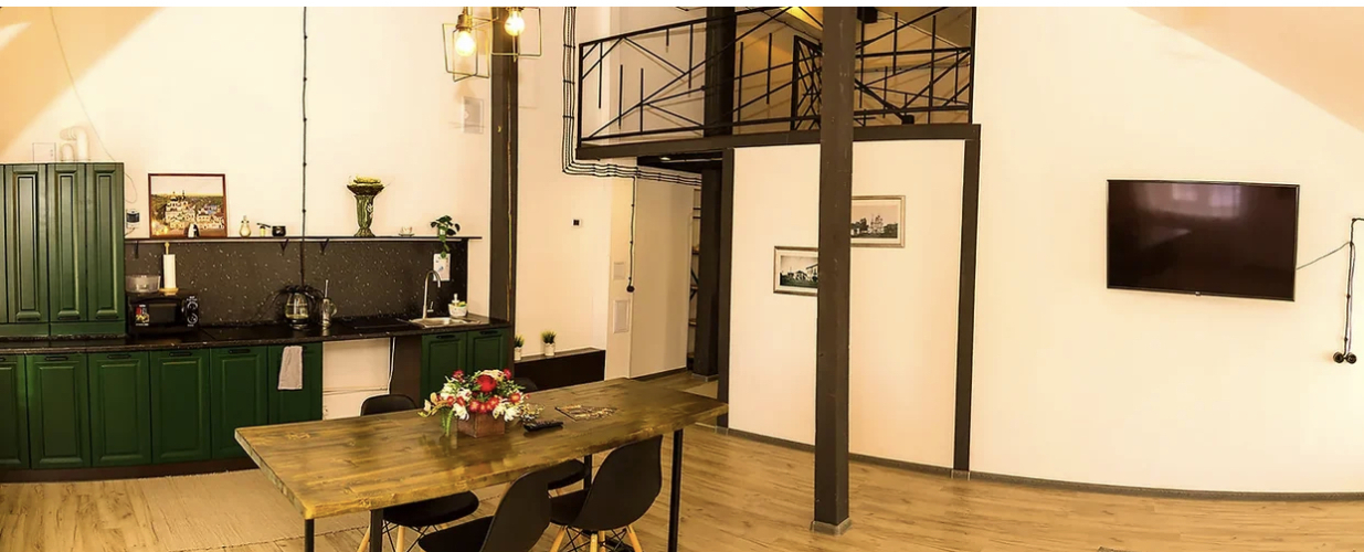 Фотография номера квартиры Апартаменты Вологодские Берега