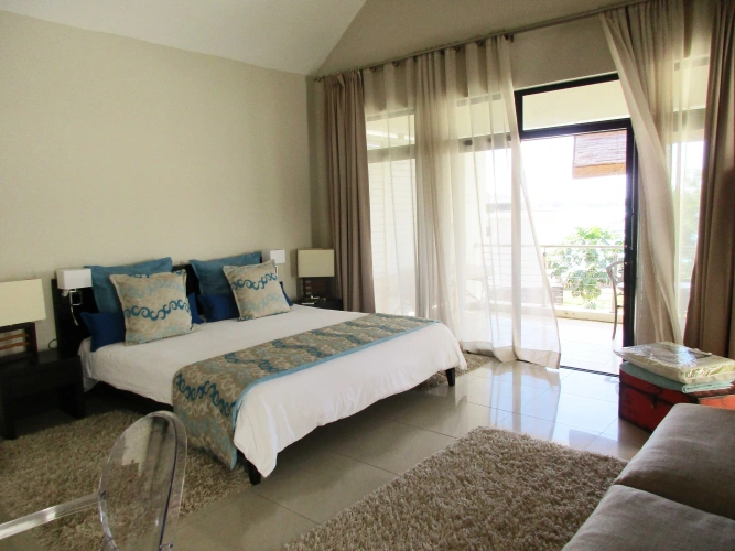 Villa with balcony and with view