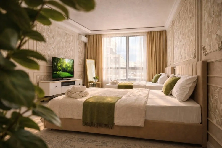Guest rooms