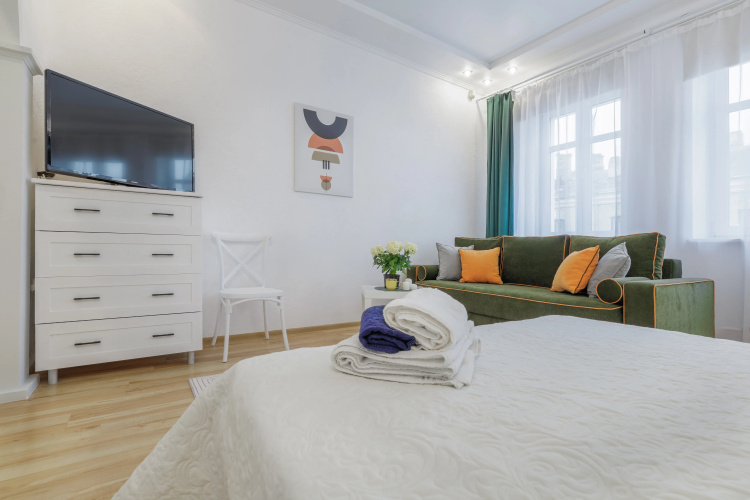 Dvukhkomnatnaya V Samom Tsentre Flat
