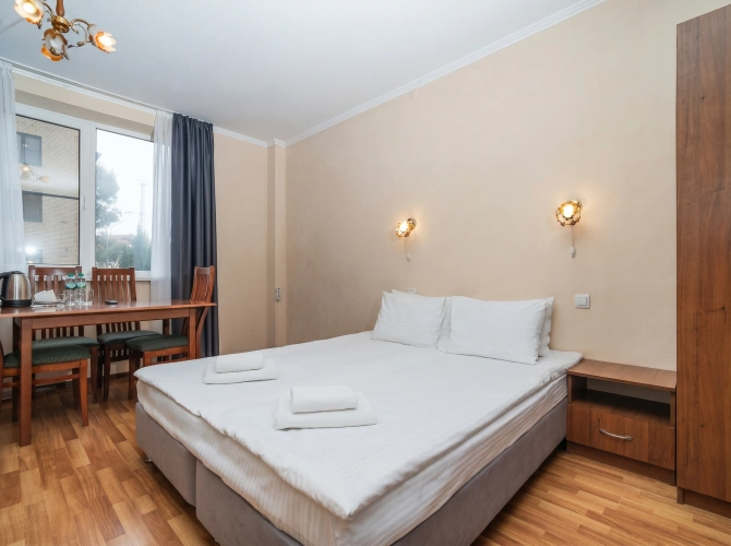 Standard Double room with courtyard view