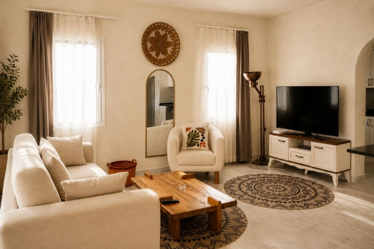 1 Bedroom Suite with balcony and with pool view