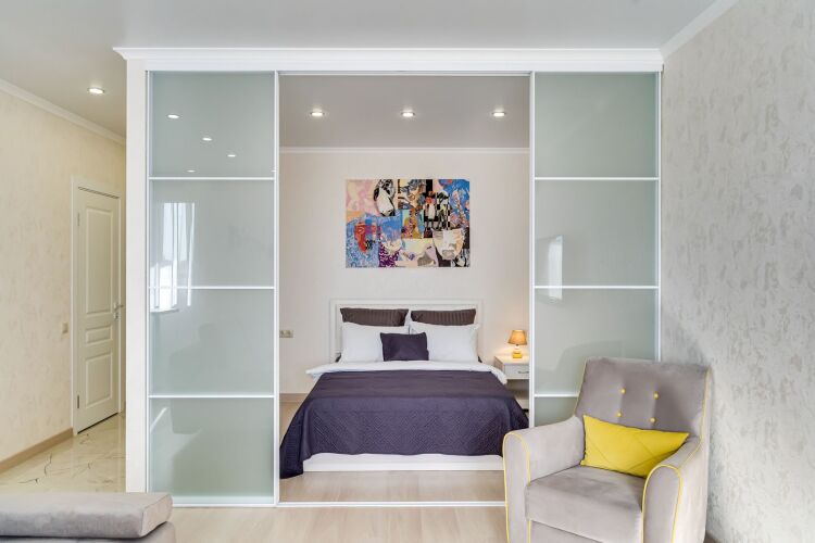 Фотография номера квартиры Апартаменты Тихий Дон в центре с видом на город с 17 этажа