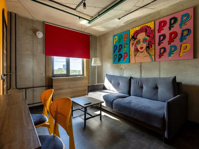 Фотография номера квартиры Апартаменты АпартПейдж Улучшенный на Московской