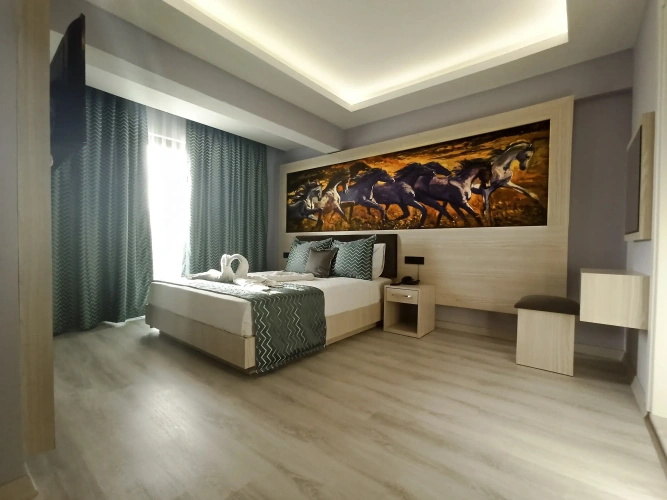 Standard room with balcony and with sea view