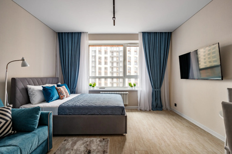 Фотография номера квартиры Апартаменты MaxRealty24 на Очаковском Шоссе 9А