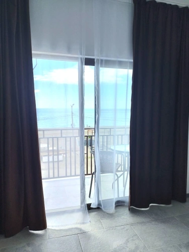 Standard Quadruple room with balcony and with sea view