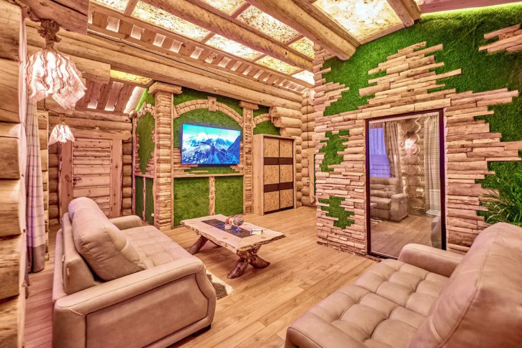 Двухместный номер VIP двуспальная кровать