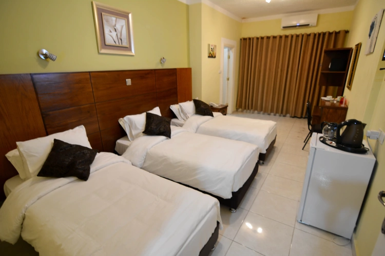 Standard Triple room with balcony and with view