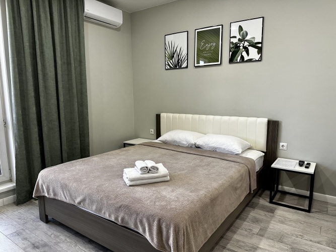 Фотография номера квартиры Апартаменты на Смолина, 61 (Green-room)