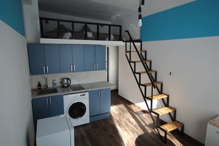 Фотография номера квартиры Апартаменты Лофт 4 около ТЦ Этажи