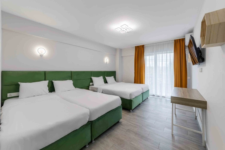 Standard Quadruple room with balcony