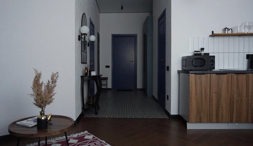 Фотография номера квартиры Квартира Стильная дизайнерская на Блинной горе