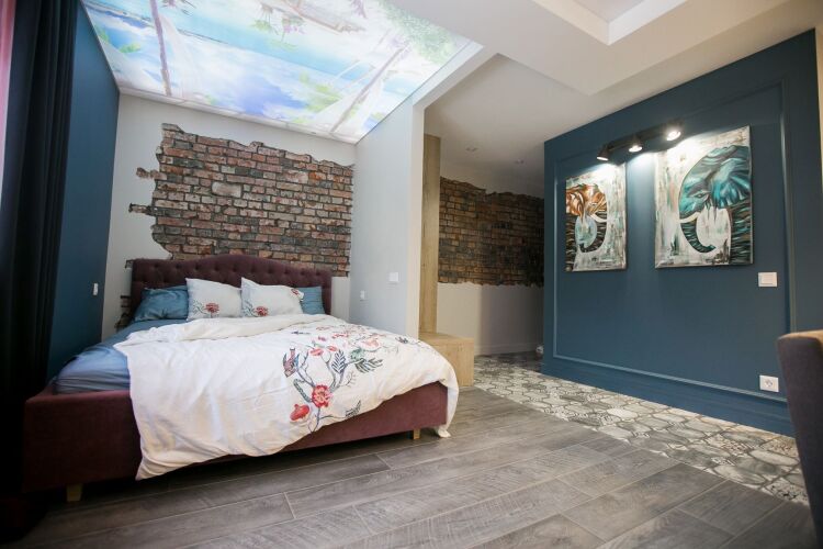 Фотография номера квартиры Апартаменты Лофт Для Пары в Центре