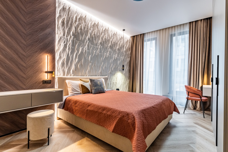 Фотография номера квартиры Апартаменты GLOBALSTAY в ЖК Мануфактура James Beck на Петроградской набережной